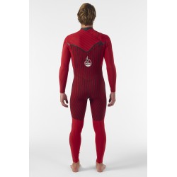 Męska pianka neoprenowa ONEILL MEN Hyperfreak Fire 5/4+ FZ Czarna 5677-A00