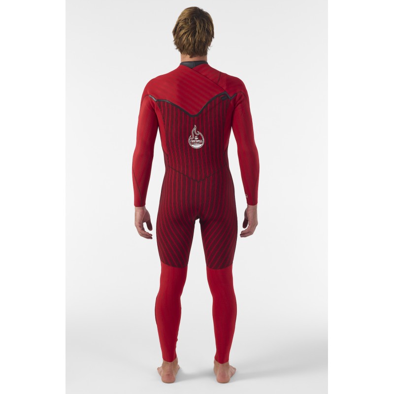 Męska pianka neoprenowa ONEILL MEN Hyperfreak Fire 5/4+ FZ Czarna 5677-A00