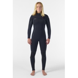 Damska pianka neoprenowa ONEILL MEN Hyperfreak Fire 4/3+ FZ Czarna 5664-A00