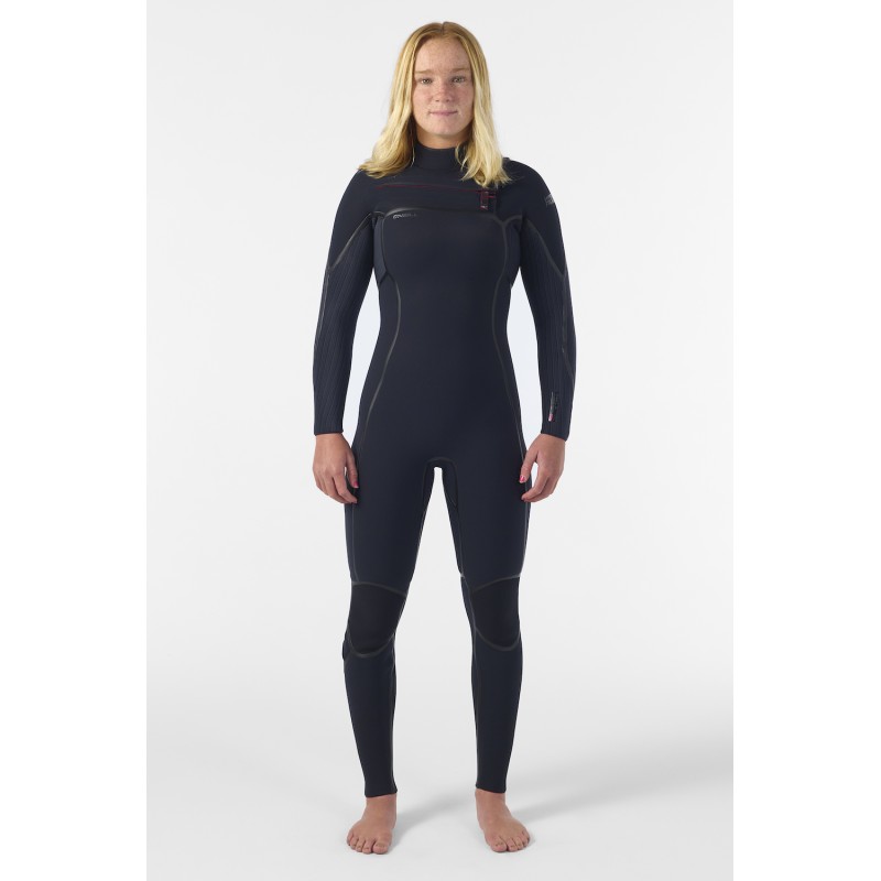 Damska pianka neoprenowa ONEILL MEN Hyperfreak Fire 4/3+ FZ Czarna 5664-A00