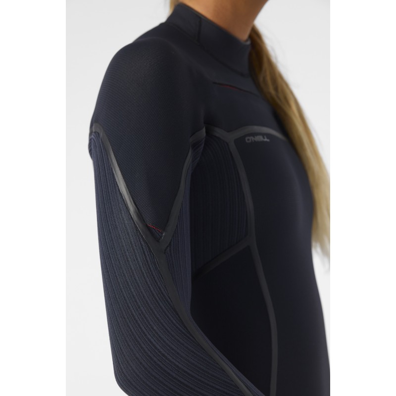 Damska pianka neoprenowa ONEILL MEN Hyperfreak Fire 4/3+ FZ Czarna 5664-A00
