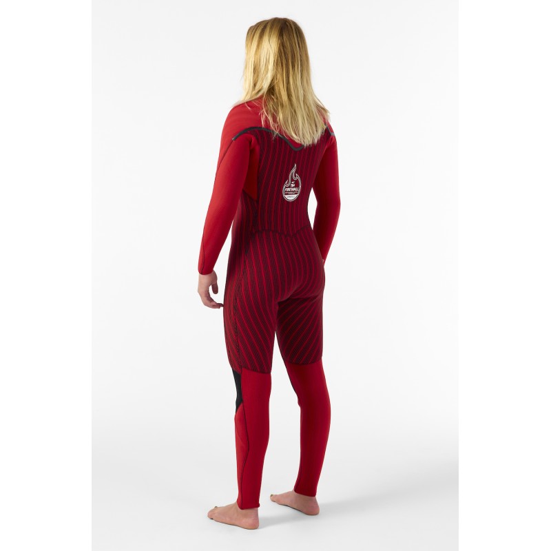 Damska pianka neoprenowa ONEILL MEN Hyperfreak Fire 4/3+ FZ Czarna 5664-A00