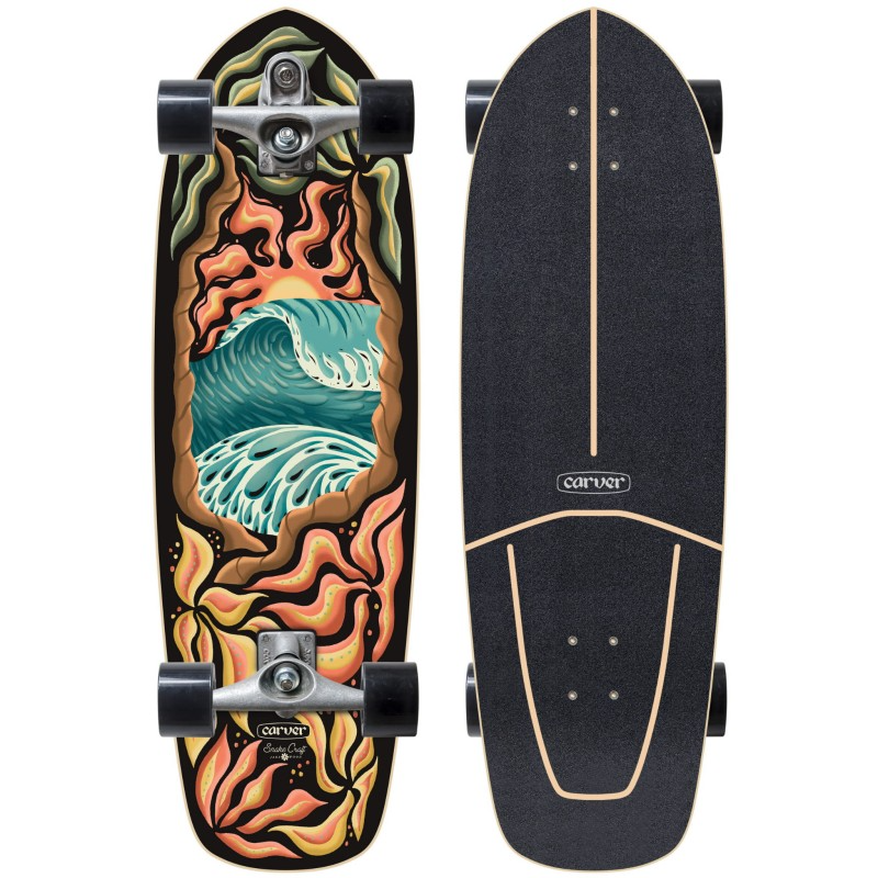 Deska surfskate CARVER Psychedelic Sunset 32' V4 C1012011266