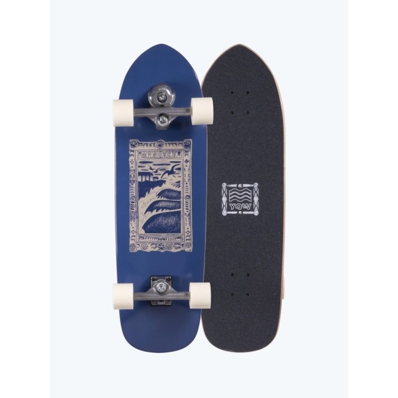 Deska surfskate Yow Mundaka 32" Niebieska, kod produktu: YOCO0025A002