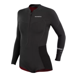 Damska krótka pianka neoprenowa MANERA WMN Bikisuit 2mm Czarna