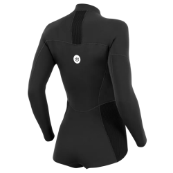 Damska krótka pianka neoprenowa MANERA WMN Bikisuit 2mm Czarna