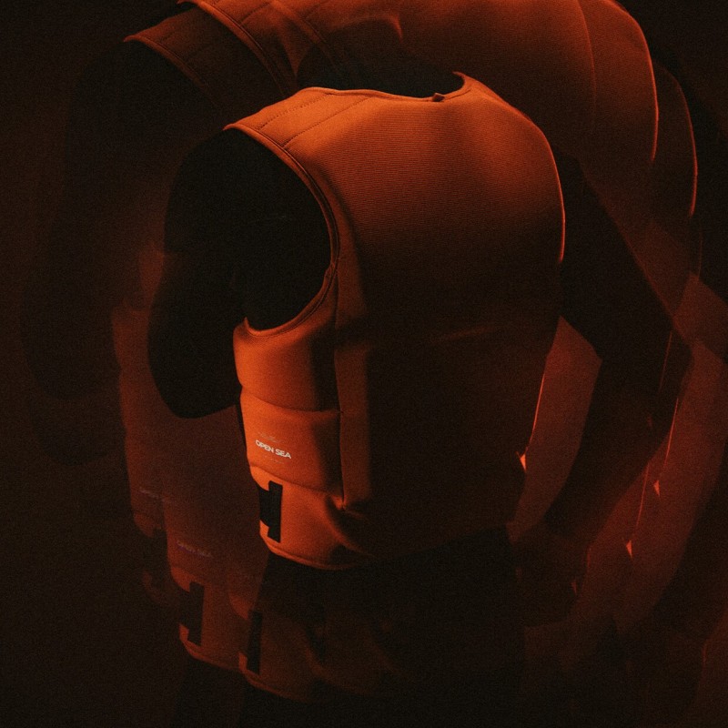 Kamizelka ochronna wing foil MANERA Open Sea Vest Czerwona 22265-0502