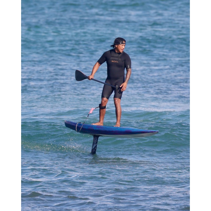 Leash do wing foila Kāohi INVIZ pod kolano, kod produktu:IN37C01.0