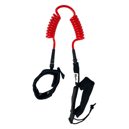 Leash do wing foila Kāohi Leash - Double Coil 8mm. Kod produktu: DC68C01