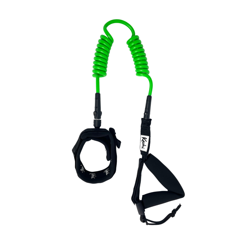 Leash do wing foila Kāohi Leash - Double Coil 8mm. Kod produktu: DC68C01