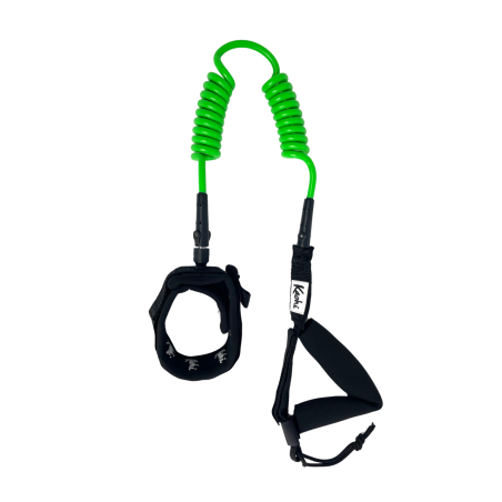 Leash do wing foila Kāohi Leash - Double Coil 8mm. Kod produktu: DC68C01