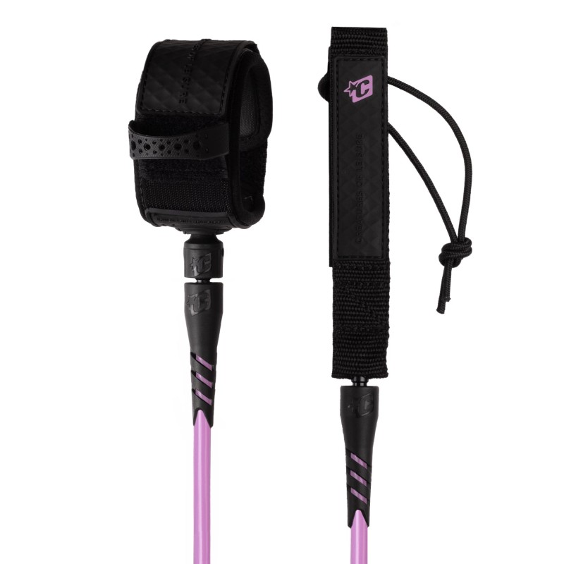 Leash do surfingu CREATURES PRO 6 Slim Fit - Różowy. Kod produktu: LPRS25006GUBK