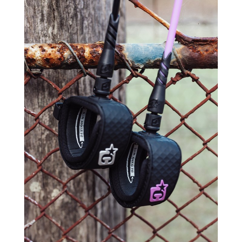 Leash do surfingu CREATURES PRO 6 Slim Fit - Różowy. Kod produktu: LPRS25006GUBK