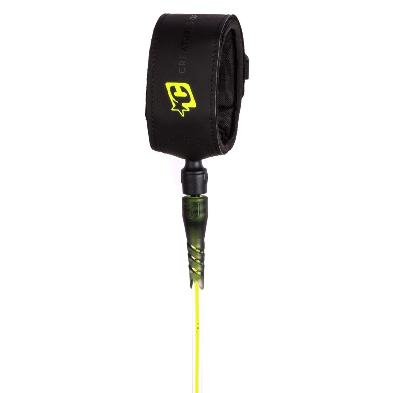 Leash do surfingu CREATURES Superlite Lite - Lime. Kod produktu: LSLL23006FLISPBK