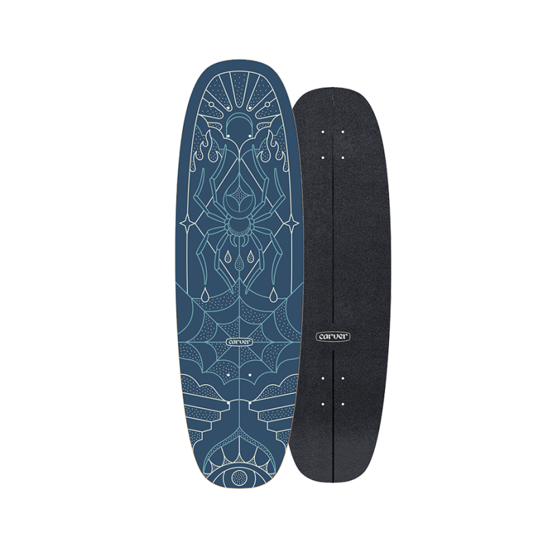 Blat do deski surfskate CARVER Blue Widow 33". Kod produktu: C110284