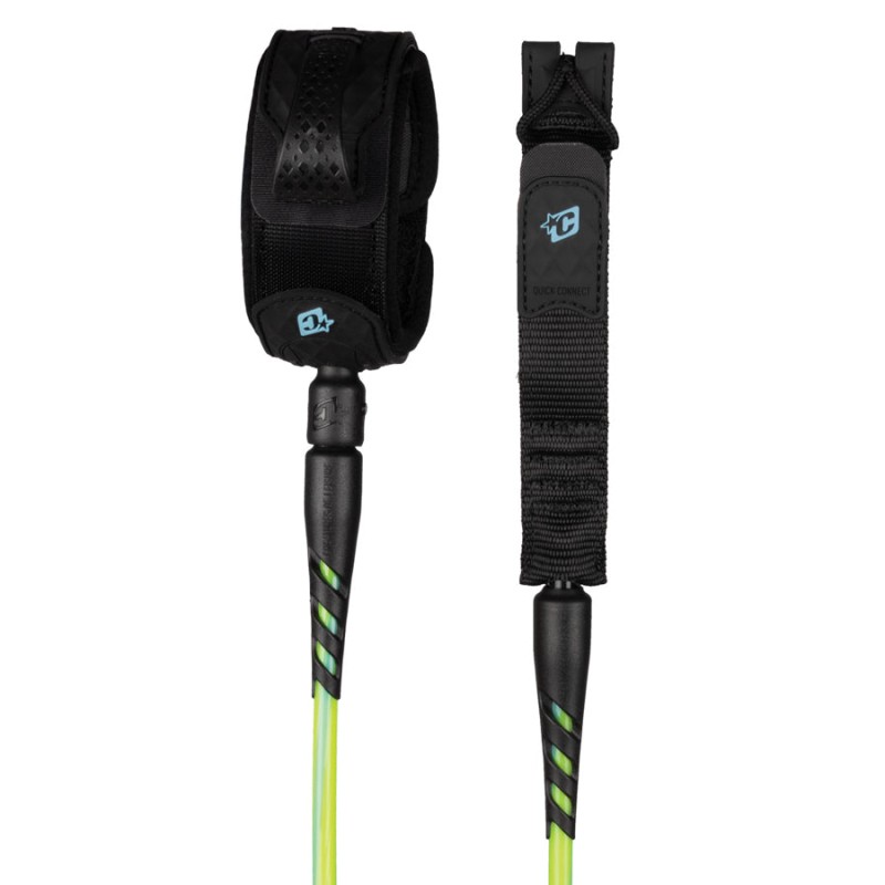 Leash do surfingu CREATURES RELIANCE STANDARD DUTY - Lime. 
Kod produktu: LRS2607PLIT