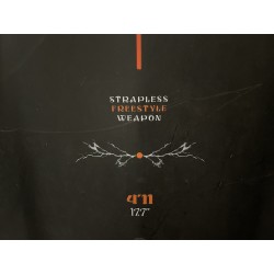 Używana deska strapless F-ONE Magnet Carbon 2023 Czarna 4'11