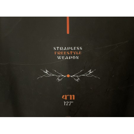 Używana deska strapless...