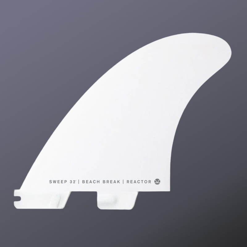 Finy surfingowe FCS II Reactor PC White Edition. 
Kod produktu: FREA-PCWT-MD-TS-R