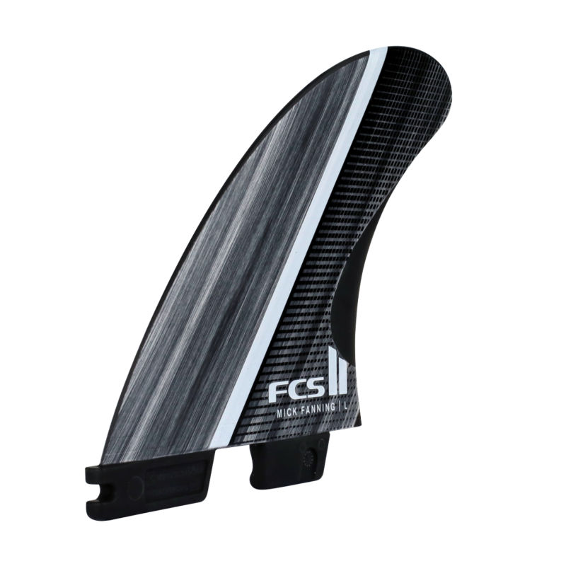 Finy surfingowe FCS II Mick Fanning Glass Fibre Fusion Tri Retail Fins Smoke. 
Kod produktu: FMFM-FF01-MD-TS-R