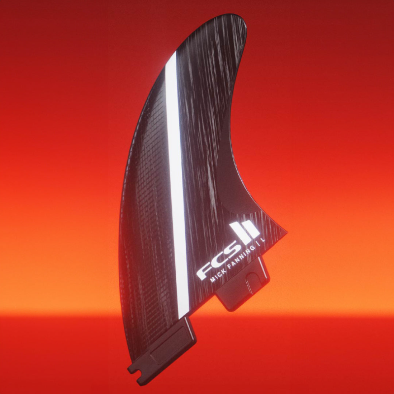 Finy surfingowe FCS II Mick Fanning Glass Fibre Fusion Tri Retail Fins Smoke. 
Kod produktu: FMFM-FF01-MD-TS-R