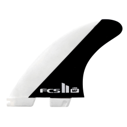 Finy surfingowe FCS II Mick Fanning PC Black/White Tri Retail Fins