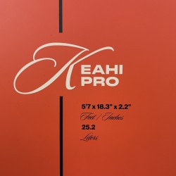 UŻYWANA DESKA KITE WAVE KEAHI PRO 5'7 / 25,2 LITRA CZERWONA