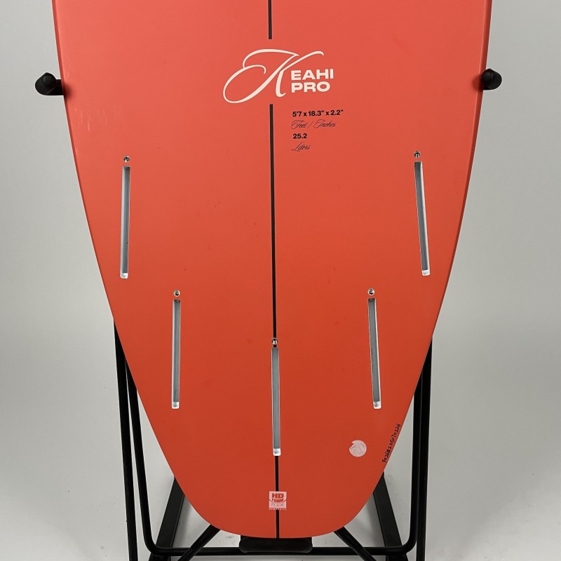 UŻYWANA DESKA KITE WAVE KEAHI PRO 5'7 / 25,2 LITRA CZERWONA