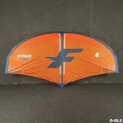 Używane skrzydło wing F-ONE Strike V2 4.0 m2 - Pomarańczowe