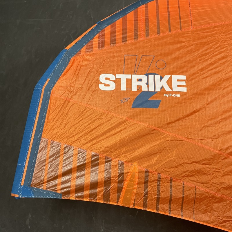 Używane skrzydło wing F-ONE Strike V2 4.0 m2 - Pomarańczowe