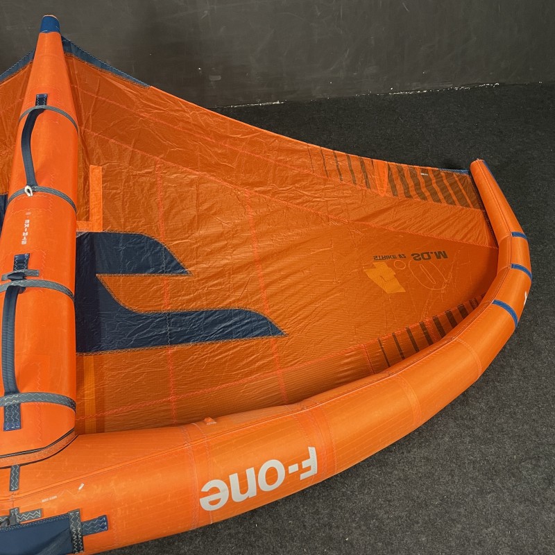 Używane skrzydło wing F-ONE Strike V2 4.0 m2 - Pomarańczowe