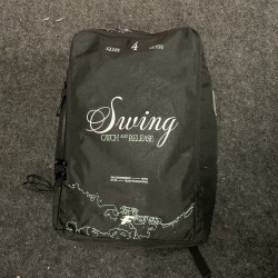 UŻYWANE SKRZYDŁO WINGFOIL F-ONE SWING V5 4.0 m2 CZERWONE