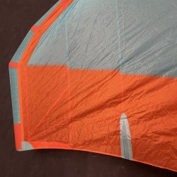 UŻYWANE SKRZYDŁO WINGFOIL F-ONE ORIGIN 5.0 m2 Niebiesko-Pomarańczowe PROTOTYP