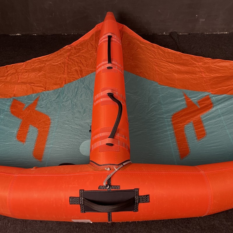 UŻYWANE SKRZYDŁO WINGFOIL F-ONE ORIGIN 5.0 m2 Niebiesko-Pomarańczowe PROTOTYP