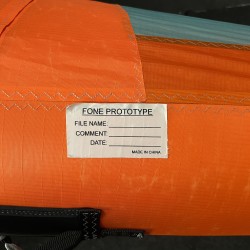 UŻYWANE SKRZYDŁO WINGFOIL F-ONE ORIGIN 5.0 m2 Niebiesko-Pomarańczowe PROTOTYP