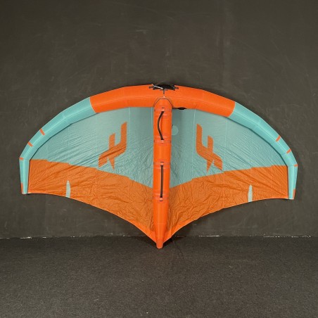 UŻYWANE SKRZYDŁO WINGFOIL F-ONE ORIGIN 5.0 m2 Niebiesko-Pomarańczowe PROTOTYP