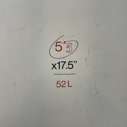 UŻYWANA DESKA WING / SURF FOIL F-ONE ROCKET SURF PRONE 5'5 SZARA / 52 LITRY