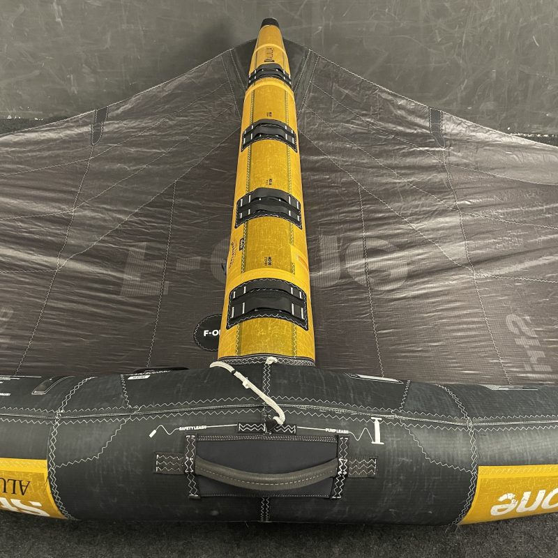 UŻYWANE SKRZYDŁO WINGFOIL F-ONE STRIKE V5 ALUULA 5m2 CZARNE