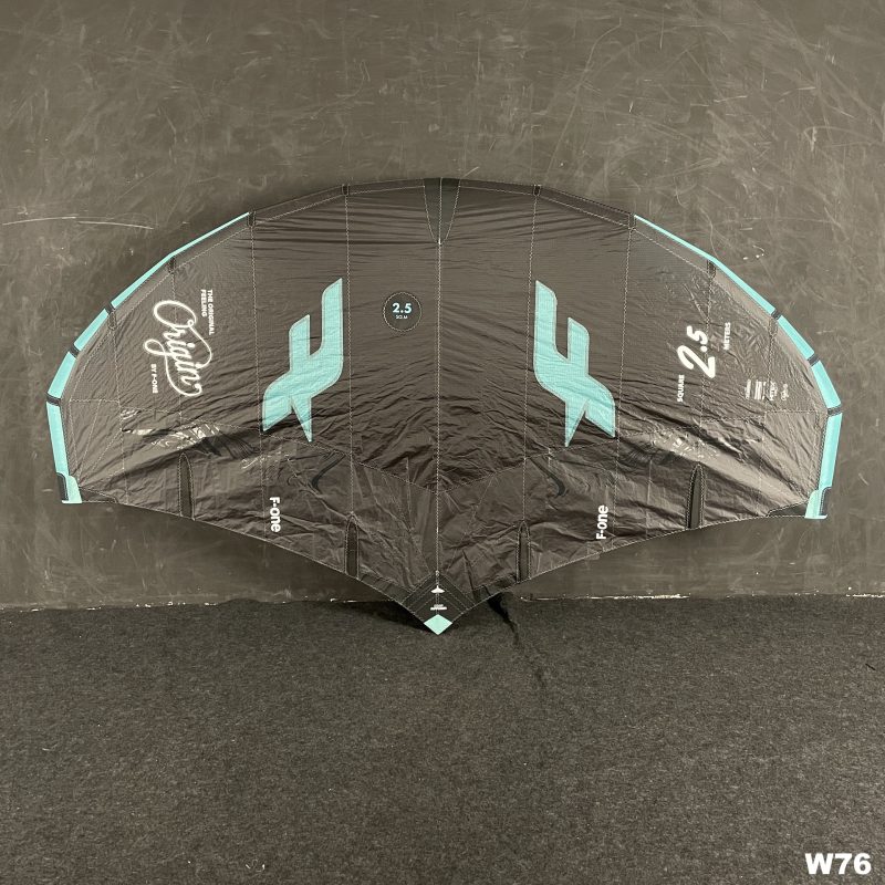 UŻYWANE SKRZYDŁO WINGFOIL F-ONE ORIGIN 2.5 m2 CZARNE