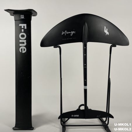 UŻYWANY ZESTAW KITEFOIL F-ONE MIRAGE V3 1000 CM2 + MASZT CARBON HM 85 CM