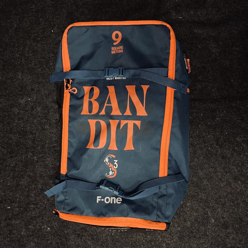 Używany Latawiec kitesurfingowy F-ONE Bandit S3 Pomarańczowy 9m