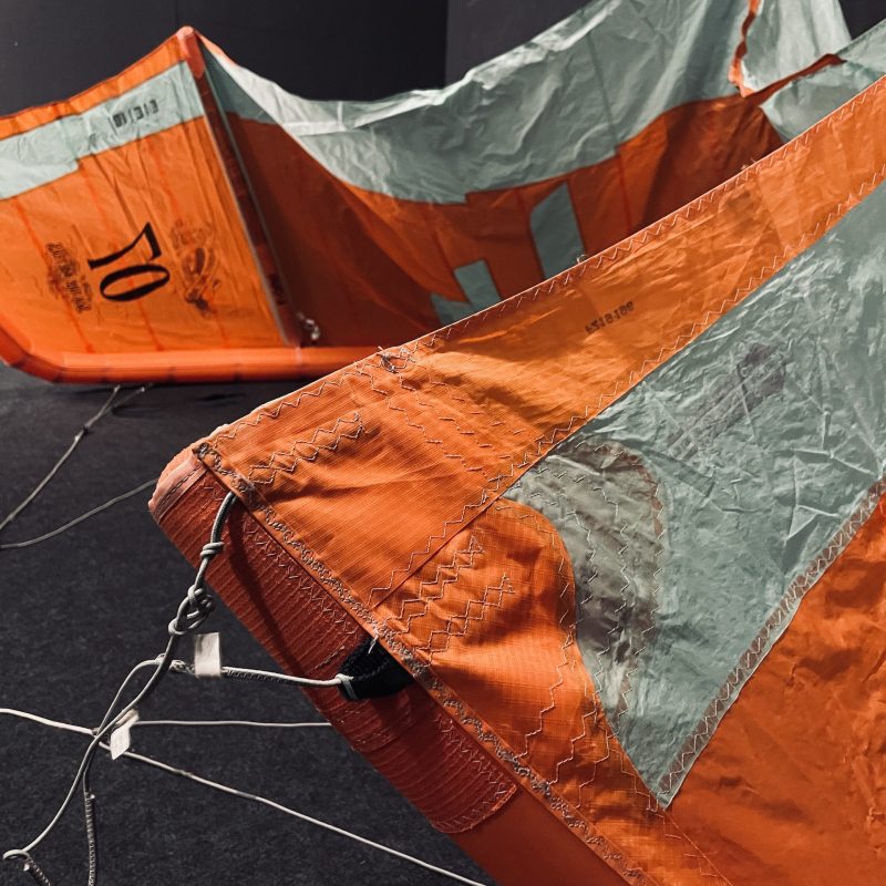 Używany Latawiec kitesurfingowy F-ONE Bandit S4 Pomarańczowy 7m