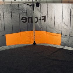 UŻYWANY LATAWIEC KITESURFINGOWY F-ONE BANDIT 17 TEC 6M2 WHITE/ ONYX