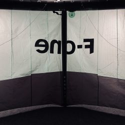 UŻYWANY LATAWIEC KITESURFINGOWY F-ONE BANDIT 17 TEC 10M2 BLACK/MINT