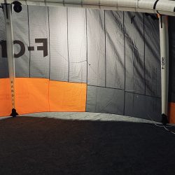 UŻYWANY LATAWIEC KITESURFINGOWY F-ONE BANDIT 17 TEC 9M2 WHITE/ ONYX