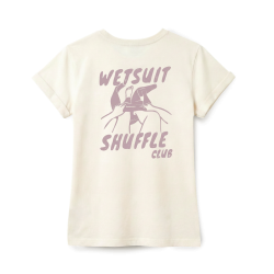Koszulka MANERA Wmn Wetsuit Shuffle Club - Ivory