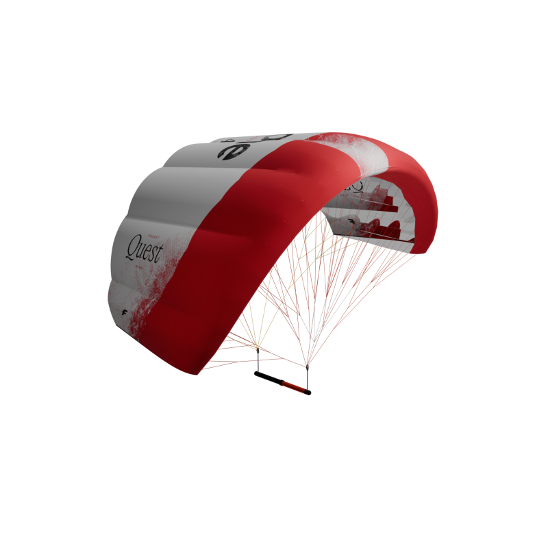 Parawing / pocket wing F-ONE Quest Red / White 77261-2002A