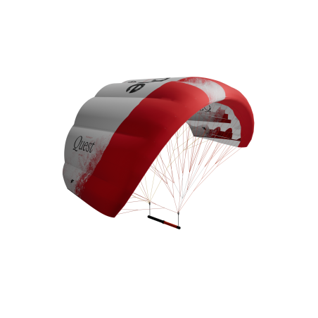 Parawing / pocket wing F-ONE Quest Red / White 77261-2002A