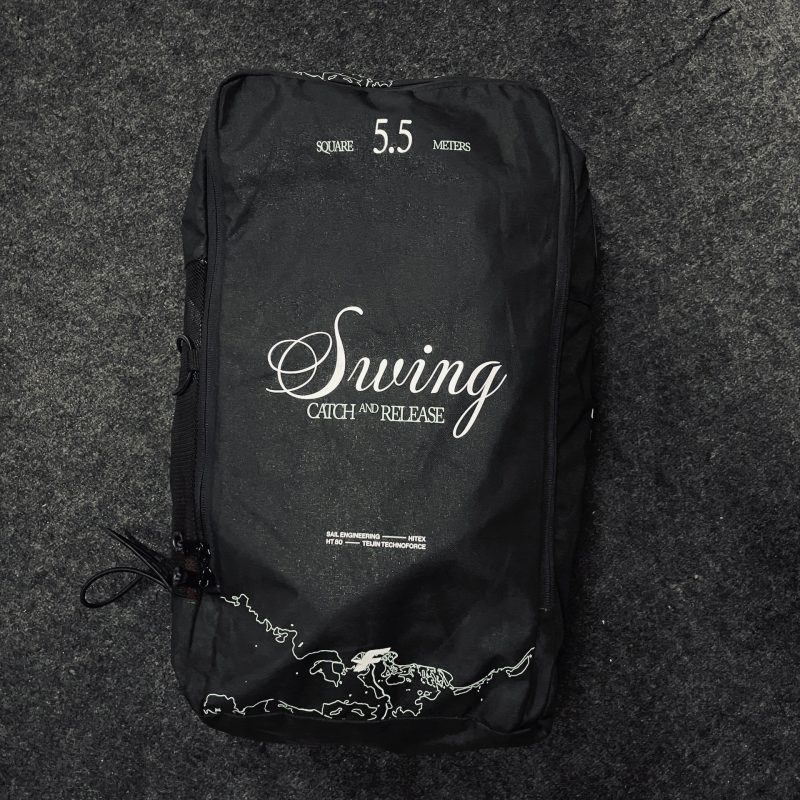 UŻYWANE SKRZYDŁO WINGFOIL F-ONE SWING V5 5.5 m2 CZERWONE