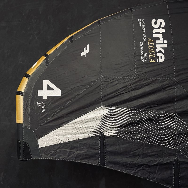 UŻYWANE SKRZYDŁO WINGFOIL F-ONE STRIKE V5 ALUULA 4m2 CZARNE